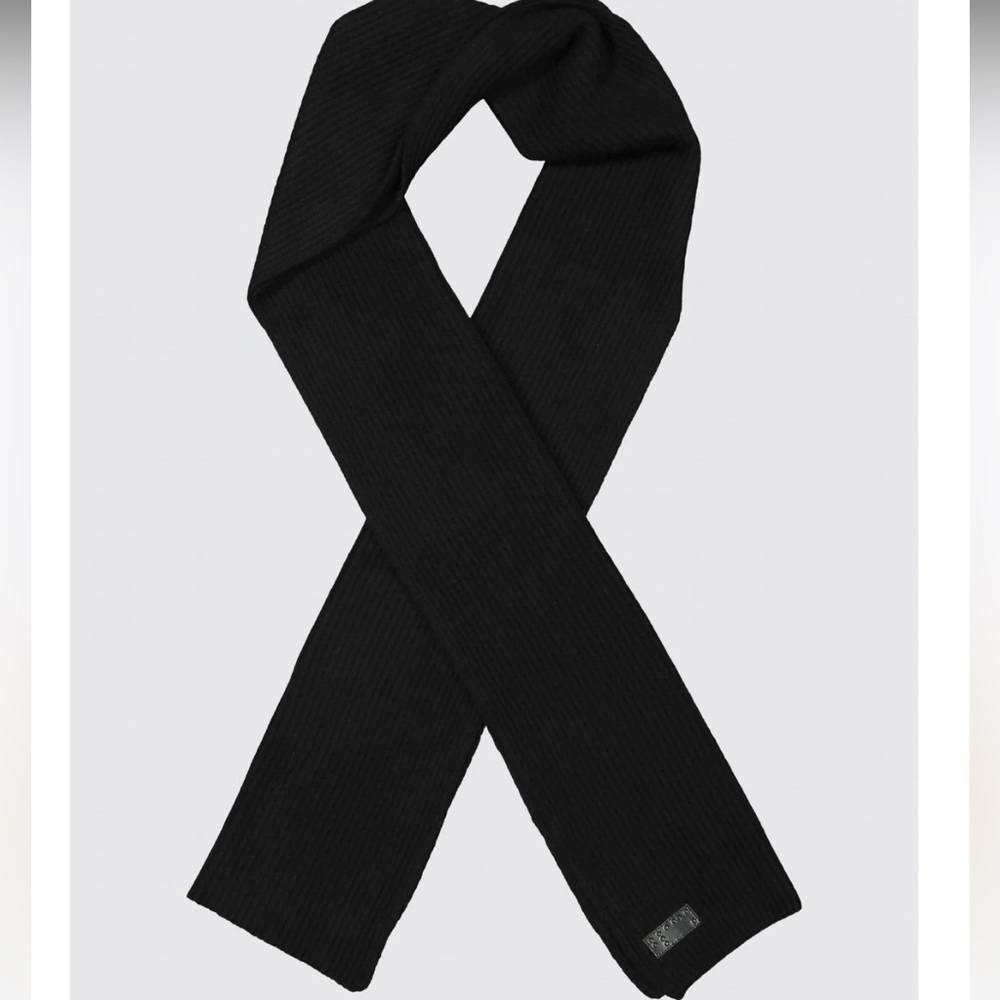 TWO BLIND BROTHERS SCARF BLACK-OS